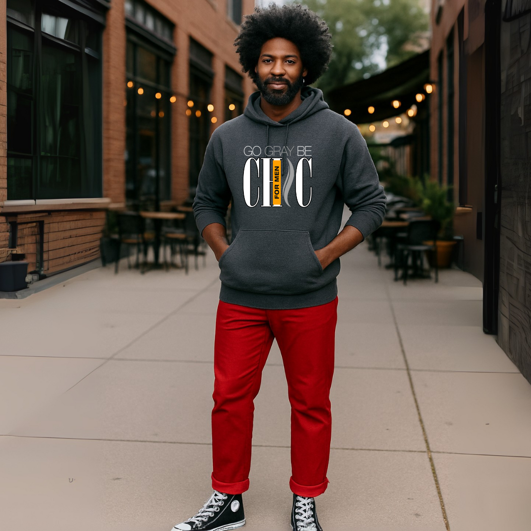 Go Gray Be CHIC Men’s Hoodie