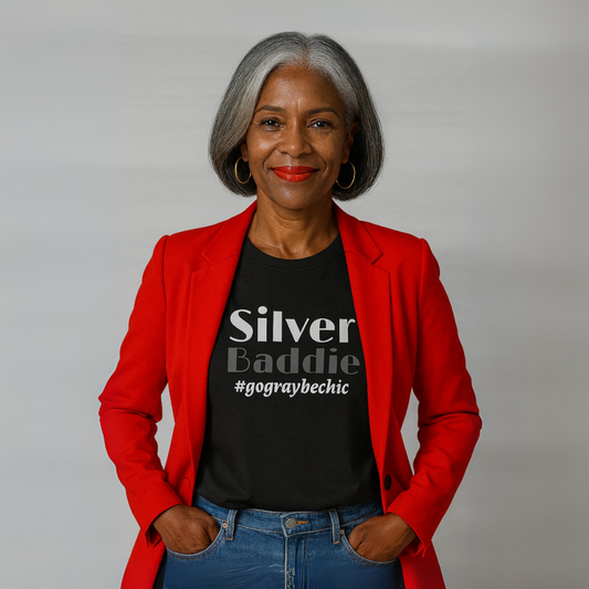 The Silver Baddie Tee
