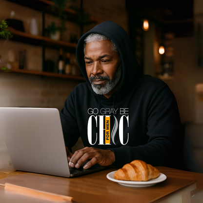 Go Gray Be CHIC Men’s Hoodie