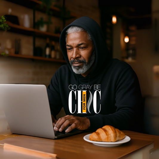 Go Gray Be CHIC Men’s Hoodie