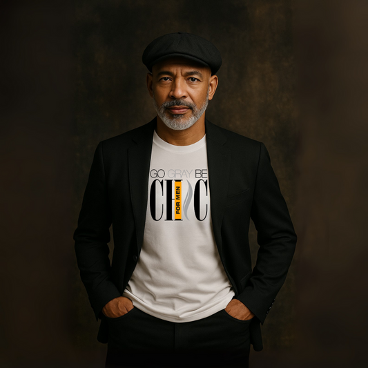 The Go Gray Be CHIC for Men Tee